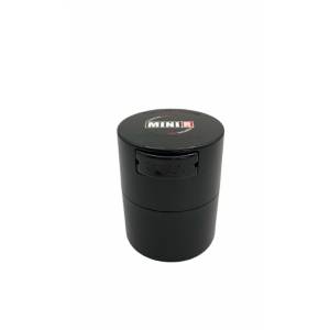 TightVac - MiniVac contenitore ermetico 0,12L - Nero/Tappo Nero