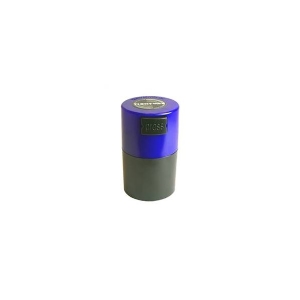 TightVac - VitaVac contenitore ermetico 0,06L - Nero/Tappo Blu Chiaro
