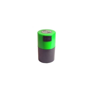 TightVac - VitaVac contenitore ermetico 0,06L - Nero/Tappo Verde Chiaro