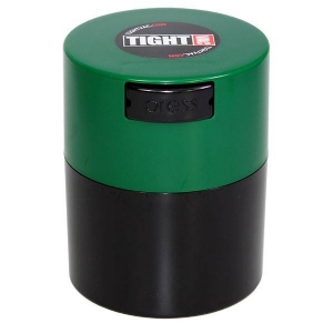 TightVac - Contenitore ermetico 0,29L - Nero/Tappo Verde Scuro