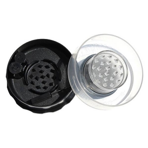 TightVac - GrinderVac grinder antiodore 0,07L - Nero/Tappo Trasparente