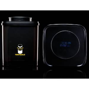 Terpseals - XL Jar 2600ml - Barattolo in plastica con sistema sottovuoto