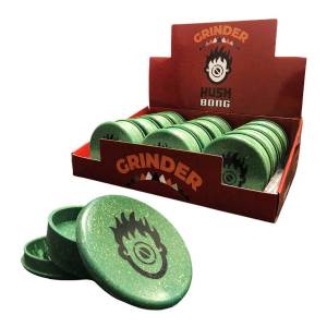 Grinder Biodegradabile in Canapa ZigZag Verde 3 Parti - 60mm